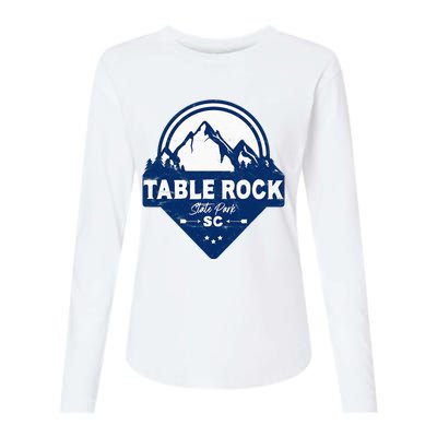 Table Rock State Park South Carolina Sc Vacation Mountain Womens Cotton Relaxed Long Sleeve T-Shirt