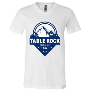 Table Rock State Park South Carolina Sc Vacation Mountain V-Neck T-Shirt