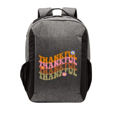 Thankful Retro Sunflower Cute Gift Vector Backpack