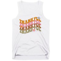 Thankful Retro Sunflower Cute Gift Tank Top