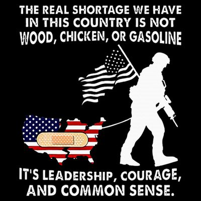 The Real Shortage We Have Leadership Courage Common Sense T-Shirt