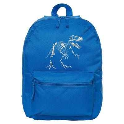 T Rex Skeleton Dinosaur 16 in Basic Backpack