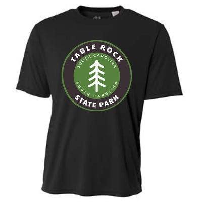 Table Rock State Park South Carolina Sc Tree Badge Vacation Cooling Performance Crew T-Shirt