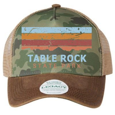 Table Rock State Park South Carolina Retro Cool Legacy Tie Dye Trucker Hat