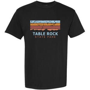 Table Rock State Park South Carolina Retro Cool Garment-Dyed Heavyweight T-Shirt