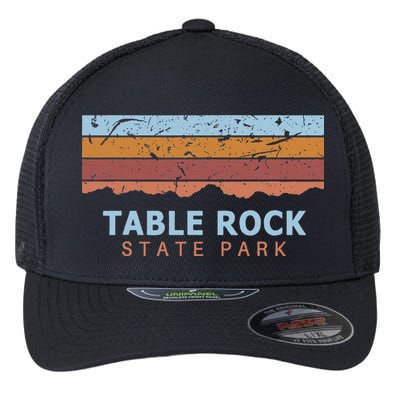 Table Rock State Park South Carolina Retro Cool Flexfit Unipanel Trucker Cap