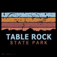 Table Rock State Park South Carolina Retro Cool Performance Shirt