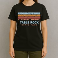 Table Rock State Park South Carolina Retro Cool T-Shirt
