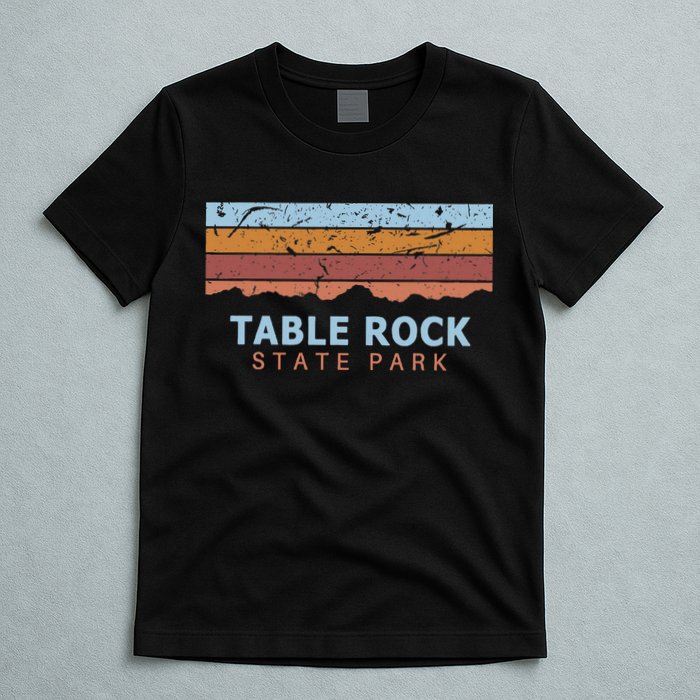 Table Rock State Park South Carolina Retro Cool T-Shirt