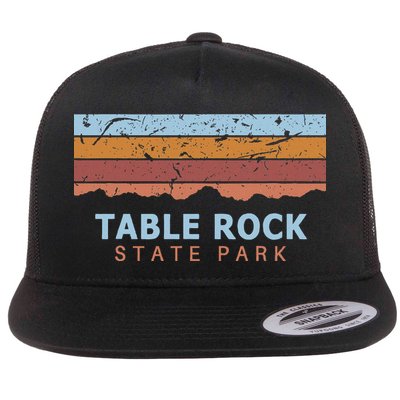 Table Rock State Park South Carolina Retro Cool Flatbill Hat