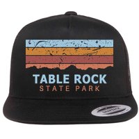 Table Rock State Park South Carolina Retro Cool Flatbill Hat