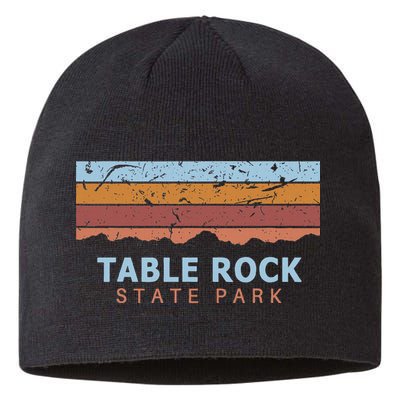 Table Rock State Park South Carolina Retro Cool Sustainable Beanie