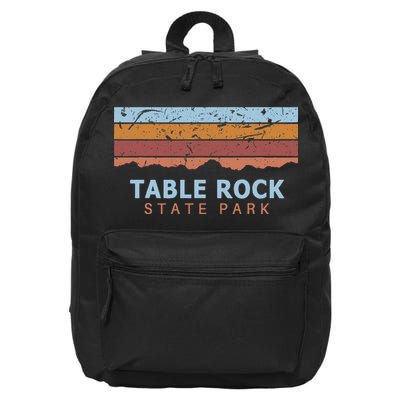 Table Rock State Park South Carolina Retro Cool 16 in Basic Backpack