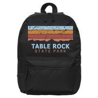 Table Rock State Park South Carolina Retro Cool 16 in Basic Backpack