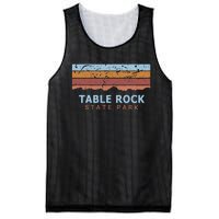 Table Rock State Park South Carolina Retro Cool Mesh Reversible Basketball Jersey Tank