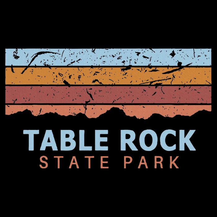 Table Rock State Park South Carolina Retro Cool Mesh Reversible Basketball Jersey Tank