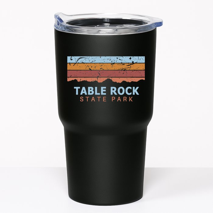 Table Rock State Park South Carolina Retro Cool Tumbler
