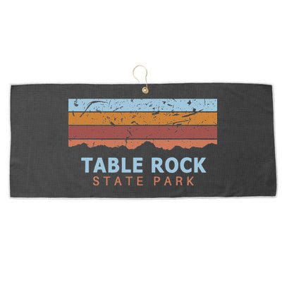 Table Rock State Park South Carolina Retro Cool Large Microfiber Waffle Golf Towel