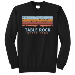 Table Rock State Park South Carolina Retro Cool Tall Sweatshirt