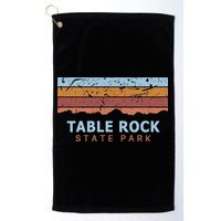 Table Rock State Park South Carolina Retro Cool Golf Towel