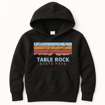 Table Rock State Park South Carolina Retro Cool Kids Hoodie