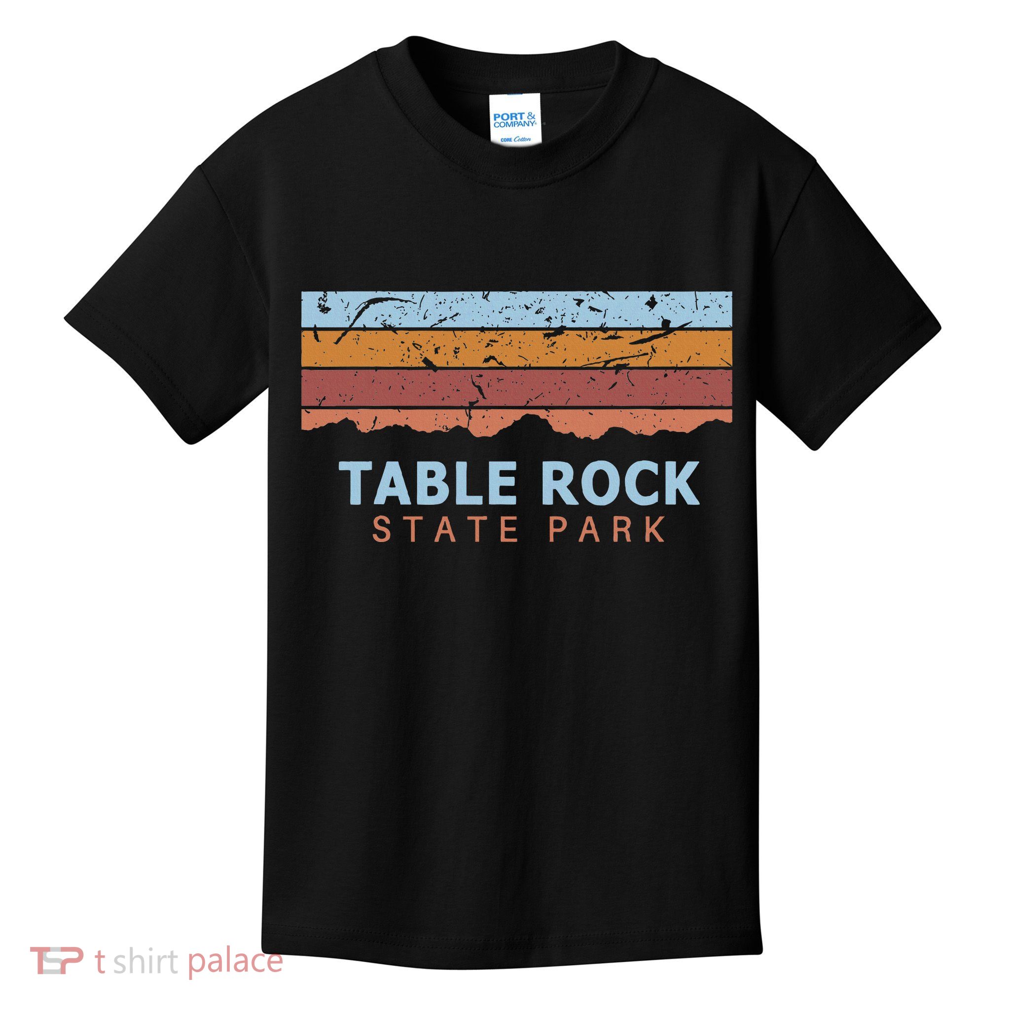 Table Rock State Park South Carolina Retro Cool Kids T-Shirt