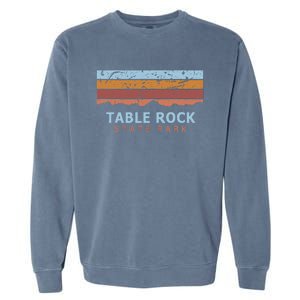 Table Rock State Park South Carolina Retro Cool Garment-Dyed Sweatshirt