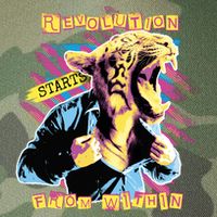 The Revolution Starts From Within Roaring Tiger Man Legacy Tie Dye Trucker Hat