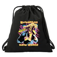 The Revolution Starts From Within Roaring Tiger Man Drawstring Bag
