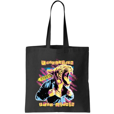 The Revolution Starts From Within Roaring Tiger Man Bag