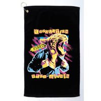 The Revolution Starts From Within Roaring Tiger Man Golf Towel