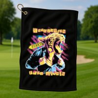 The Revolution Starts From Within Roaring Tiger Man Golf Towel