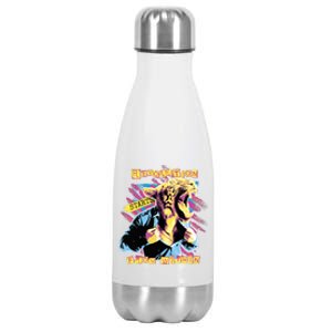 The Revolution Starts From Within Roaring Tiger Man Stainless Steel Insulated Water Bottle