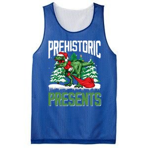 Tree Rex Santa Claus Dino Lover Merry Christmas Dinosaur Gift Mesh Reversible Basketball Jersey Tank