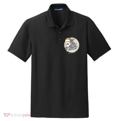 Theodore Roosevelt Sayings With Portrait Dry Zone Grid Polo