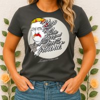Theodore Roosevelt Sayings With Portrait Womens T-Shirt