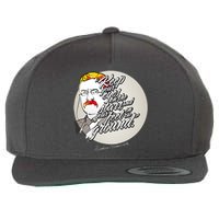 Theodore Roosevelt Sayings With Portrait Wool Snapback Cap