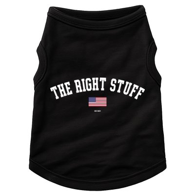 The Right Stuff Est 2024 Doggie Tank