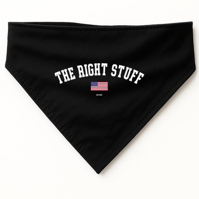 The Right Stuff Est 2024 USA-Made Doggie Bandana
