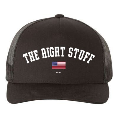 The Right Stuff Est 2024 Yupoong Adult 5-Panel Trucker Hat
