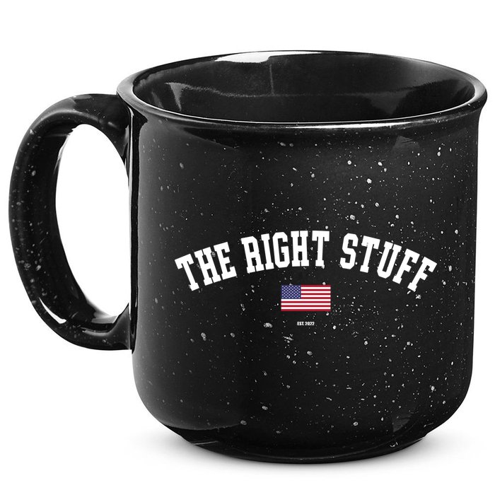 The Right Stuff Est 2024 15oz Campfire Ceramic Mug