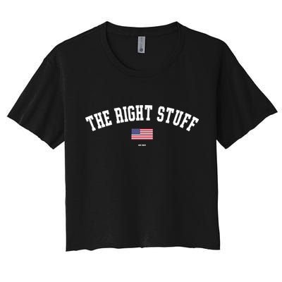 The Right Stuff Est 2024 Crop Top