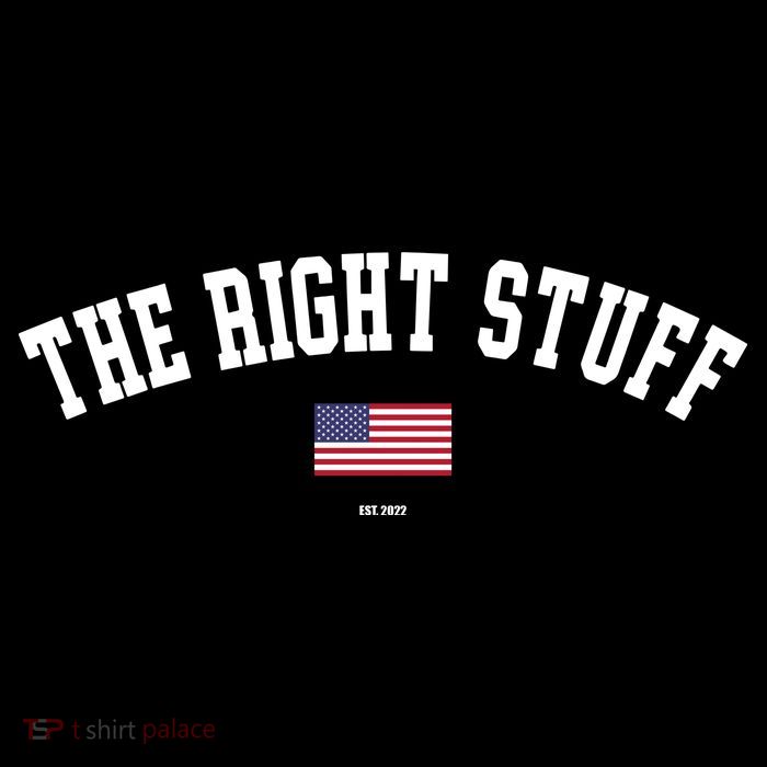 The Right Stuff Est 2024 Zip Tote Bag