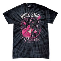 Teen Rock Star Princess Guitar Stars Tie-Dye T-Shirt