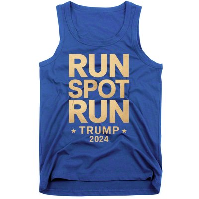 Trump Run Spot Funny Trump 2024 Tank Top