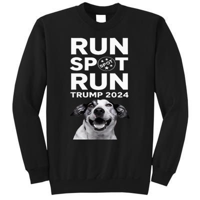 Trump Run Spot Funny Trump 2024 Debate Sweatshirt