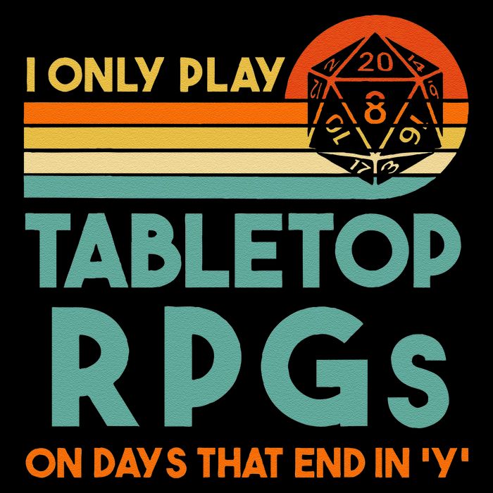 Tabletop Rpg Saying For Game Night With Rpg Dice Drawstring Bag