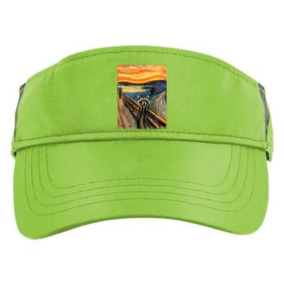 The Raccoon Scream Adult Drive Performance Visor