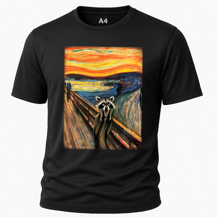 The Raccoon Scream Cooling Performance Crew T-Shirt