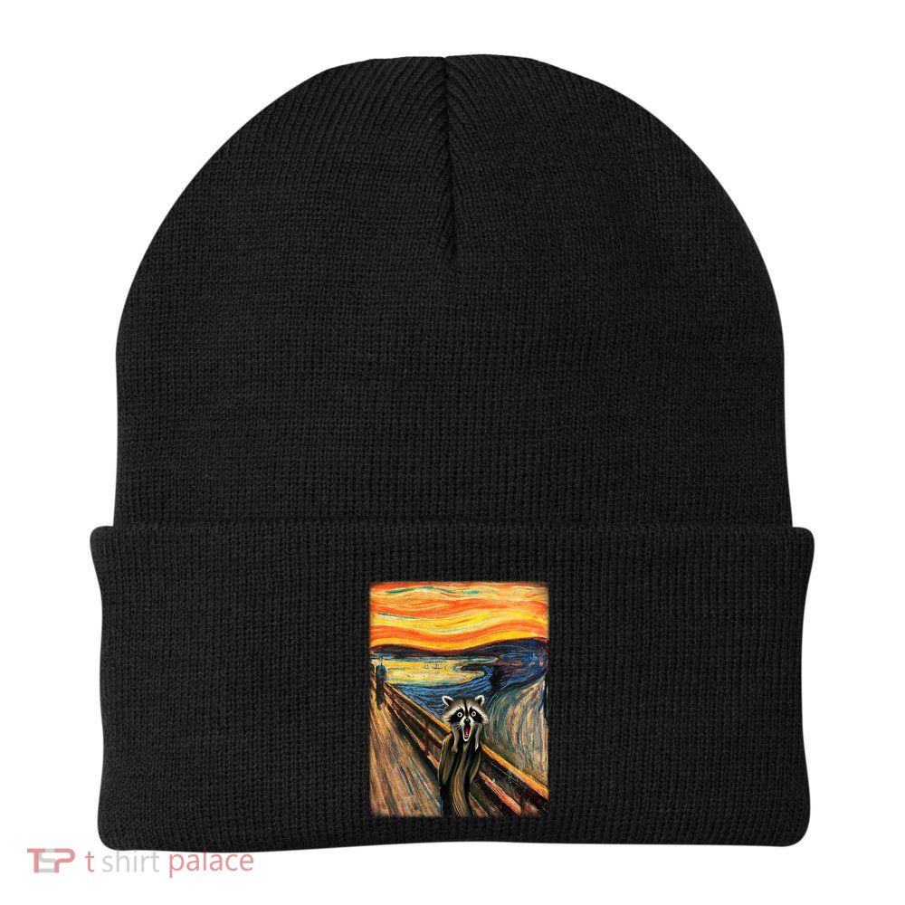 The Raccoon Scream Beanie